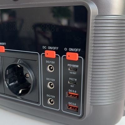 পোর্টেবল পাওয়ার স্টেশন 600W 150W 200W 300W জেনারেটর ক্যাম্পিং এবং হোম জন্য সৌর প্যানেল
