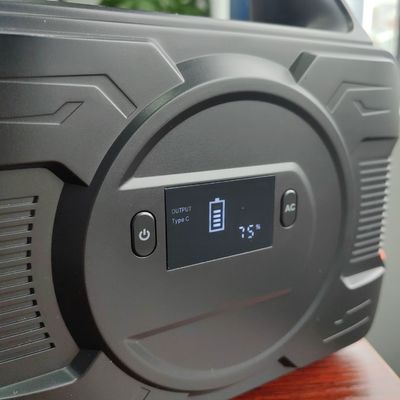 অপসারণযোগ্য ব্যাটারি এবং এলসিডি ডিসপ্লে সহ 300W রিচার্জেবল সোলার পোর্টেবল পাওয়ার স্টেশন