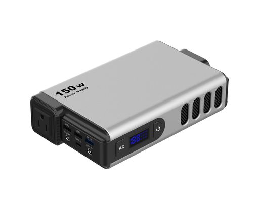 S150X-100 115wh শক্তি সঞ্চয় 150W বহনযোগ্য সৌর বিদ্যুৎ কেন্দ্র বহিরঙ্গন জরুরী জন্য