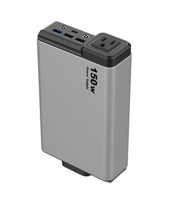 S150X-100 পোর্টেবল পাওয়ার স্টেশন 150W হোম আউটডোর জরুরী ব্যাকআপ 110V 220V এসি আউটপুট