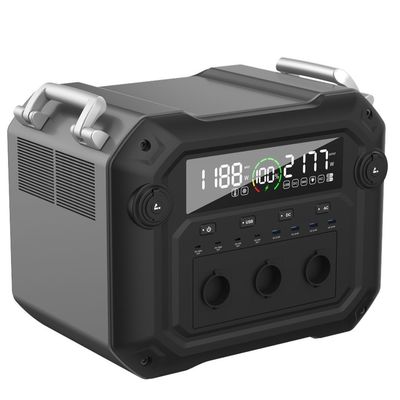 1200W চার্জিং 2500W হাউজিং পোর্টেবল পাওয়ার স্টেশন জন্য উচ্চ ক্ষমতা সৌর জেনারেটর