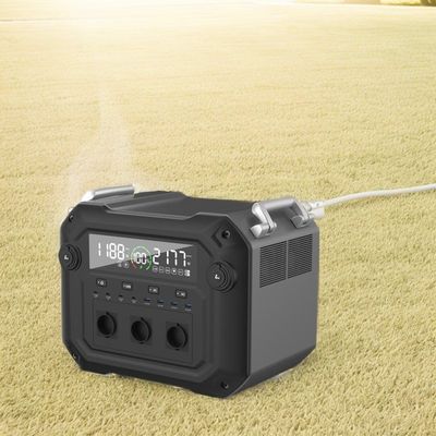 1200W চার্জিং 2500W হাউজিং পোর্টেবল পাওয়ার স্টেশন জন্য উচ্চ ক্ষমতা সৌর জেনারেটর