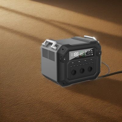 এসি আউটপুট পাওয়ার 2500W 2340wh বহিরঙ্গন পোর্টেবল পাওয়ার স্টেশন আইওন সৌর শক্তি সঞ্চয়