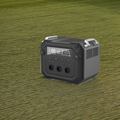 এসি আউটপুট পাওয়ার 2500W 2340wh বহিরঙ্গন পোর্টেবল পাওয়ার স্টেশন আইওন সৌর শক্তি সঞ্চয়