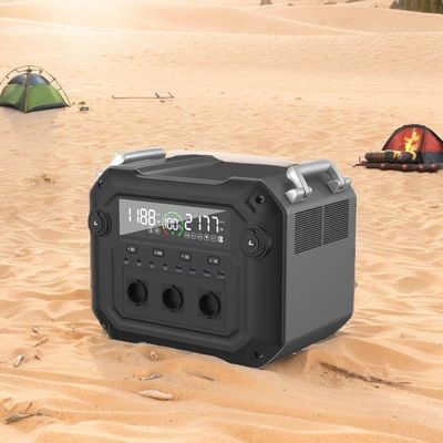 Un38.3/MSDS পরীক্ষিত সোলার জেনারেটর 2500W 2000W 3000W মোবাইলের জন্য পোর্টেবল পাওয়ার স্টেশন