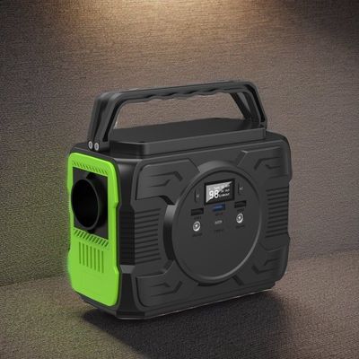 DC1 2 আউটপুট 12V-16.8V/6A 200W অফিস এবং ক্যাম্পিংয়ের জন্য পোর্টেবল মোবাইল পাওয়ার স্টেশন