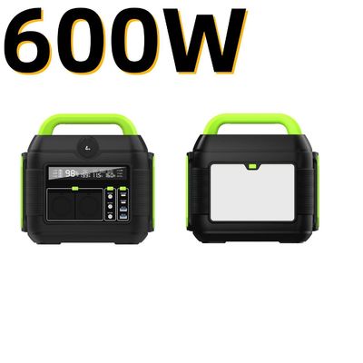 600W টার্নারি লিথিয়াম ব্যাটারি পাওয়ার স্টেশন আউটডোর ক্যাম্পিং এবং পরিবারের জন্য সেরা পছন্দ