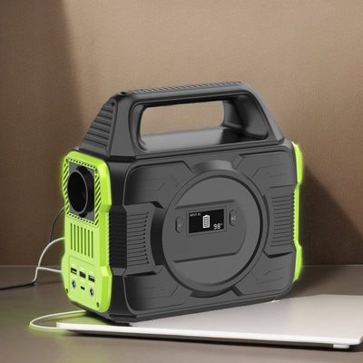 লিথিয়াম ব্যাটারি এবং তরল স্ফটিক ডিসপ্লে সহ 300W শক্তি সঞ্চয় সিস্টেম পাওয়ার স্টেশন