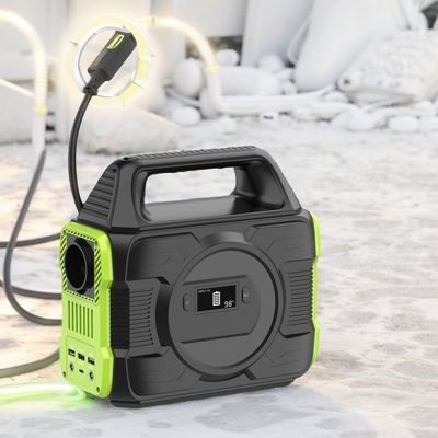 লিথিয়াম ব্যাটারি এবং তরল স্ফটিক ডিসপ্লে সহ 300W শক্তি সঞ্চয় সিস্টেম পাওয়ার স্টেশন