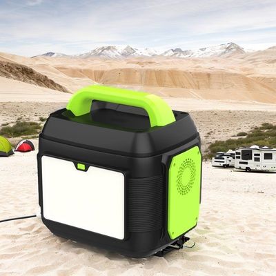 পোর্টেবল 600W সোলার রিচার্জেবল পাওয়ার স্টেশন টার্নারি লিথিয়াম ব্যাটারি কাস্টমাইজযোগ্য রঙ