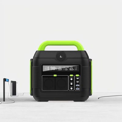 লিথিয়াম ব্যাটারি 600W বহনযোগ্য বহিরঙ্গন শক্তি সঞ্চয়স্থান জরুরী শক্তি জন্য পাওয়ার সাপ্লাই