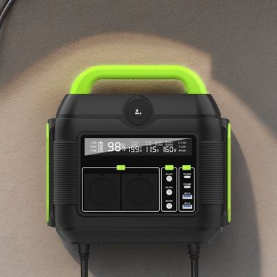 কাস্টমাইজযোগ্য রঙ 600W 576wh আউটডোর ক্রিয়াকলাপের জন্য হোম সৌর শক্তি জেনারেটর 110V 220V