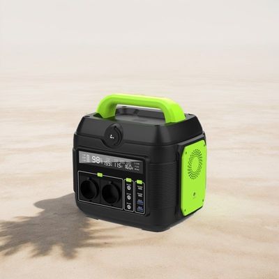 600W 110V/220V লিথিয়াম ব্যাটারি সৌর বহনযোগ্য বিদ্যুৎ কেন্দ্র পরিবেশ বান্ধব বহিরঙ্গন জন্য