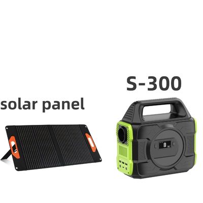 300W সৌর প্যানেল পোর্টেবল হোম মিনি সৌর সিস্টেম ইনভার্টার পুনর্ব্যবহারযোগ্য এবং কাস্টমাইজযোগ্য