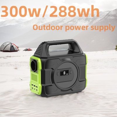 300W সৌর জেনারেটর লিথিয়াম ব্যাটারি ব্যালকনি শক্তি সরবরাহের জন্য ইউপিএস শক্তি সঞ্চয়