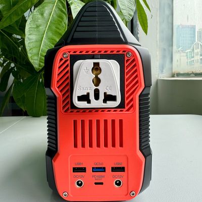 LED আলো সহ উচ্চ ক্ষমতা 300W ব্যালকনি আরভি শক্তি সঞ্চয় জেনারেটর মোবাইল পাওয়ার এসি আউটপুট S3