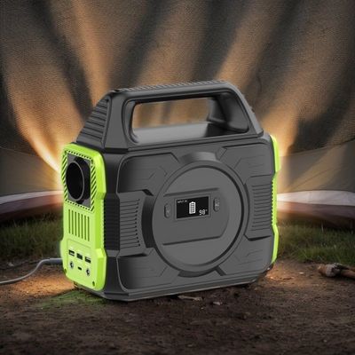 288wh পোর্টেবল পাওয়ার স্টেশন 300W বিশুদ্ধ সাইন ওয়েভ ইনভার্টার এবং লিথিয়াম ব্যাটারি সহ