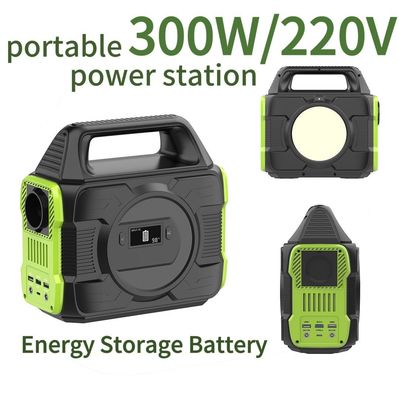 বিএমএসের জন্য 300W কাস্টম পাওয়ার ব্যাংক আউটডোর মোবাইল শক্তি সঞ্চয় শক্তি স্টেশন পুনর্ব্যবহারযোগ্য