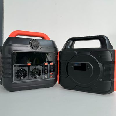 বহনযোগ্য লিথিয়াম ব্যাটারি জেনারেটর 600W/576wh আউটডোর ক্যাম্পিং আরভি পাওয়ার স্টেশন জন্য