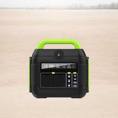 ইইউ এসি সকেট সহ তরল স্ফটিক প্রদর্শন 600W দ্রুত চার্জিং পাওয়ার মিনি জরুরী জেনারেটর প্রকাশ করুন