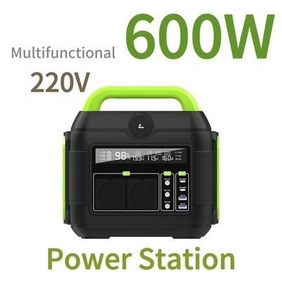 আমাদের সাথে 600W পোর্টেবল পাওয়ার স্টেশন এসি সকেট এবং তরল স্ফটিক প্রদর্শন প্রকাশ
