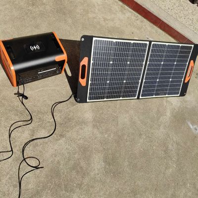 সৌর জরুরী জেনারেটরের জন্য 300W/600W/2200W/3000W পোর্টেবল মোবাইল পাওয়ার সাপ্লাই