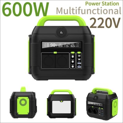 আউটডোর ক্রিয়াকলাপের জন্য কাস্টমাইজযোগ্য 300W 500W 600W 1200W 2200W পোর্টেবল পাওয়ার স্টেশন