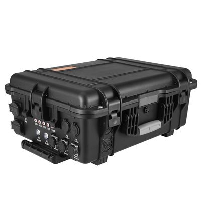 ফোল্ডেবল সোলার প্যানেল পাওয়ার স্টেশন 4000W বড় ক্ষমতা এবং চার্জিং অ্যাডাপ্টার 54V12A