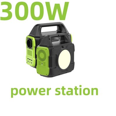 পরিবারের জন্য 300W 600W 1200W পোর্টেবল সৌর জেনারেটর বহিরঙ্গন জরুরী প্রকাশ এলসিডি ডিসপ্লে