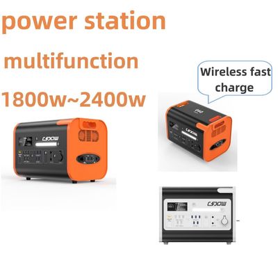ইউনাইটেড নেশনস এসি সকেট 220V±5% ইমার্জেন্সি পোর্টেবল সোলার জেনারেটর ক্যাম্পিংয়ের জন্য 2200W