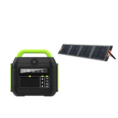 পোর্টেবল পাওয়ার স্টেশন জন্য 600W প্রকাশ তরল স্ফটিক প্রদর্শন সৌর জেনারেটর