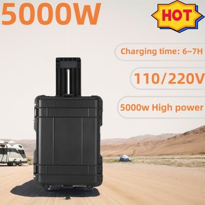 বিস্ফোরণ-প্রমাণিত আলো সহ 8000W পিক পাওয়ার পোর্টেবল শক্তি সঞ্চয় সৌর জেনারেটর