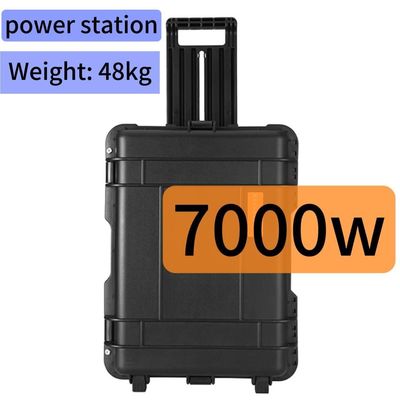 7000W পোর্টেবল পাওয়ার স্টেশন সৌর জেনারেটর বিস্ফোরণ-প্রমাণিত আলো প্রদর্শন আলো