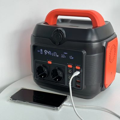 600W/576wh পোর্টেবল সৌর জেনারেটর বহুমুখী এবং বহিরঙ্গন জরুরী শক্তি জন্য সহজ