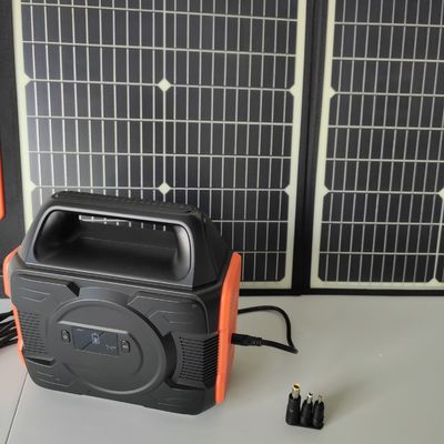 সমস্ত সামঞ্জস্যপূর্ণ 110/220V 300W বহিরঙ্গন মোবাইল পাওয়ার পোর্টেবল পাওয়ার স্টেশন সৌর জেনারেটর