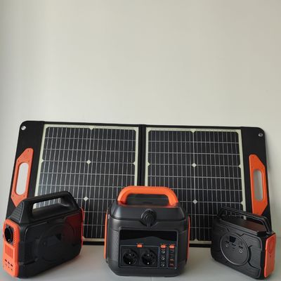 600W/576wh বহনযোগ্য সৌর জেনারেটর বহিরঙ্গন পারিবারিক ক্যাম্পিং ট্রিপ ব্যাকআপ পাওয়ার