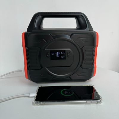 কাস্টমাইজযোগ্য রঙ 300W সৌর বহনযোগ্য 220V বহিরঙ্গন জরুরী জন্য মোবাইল পাওয়ার সাপ্লাই