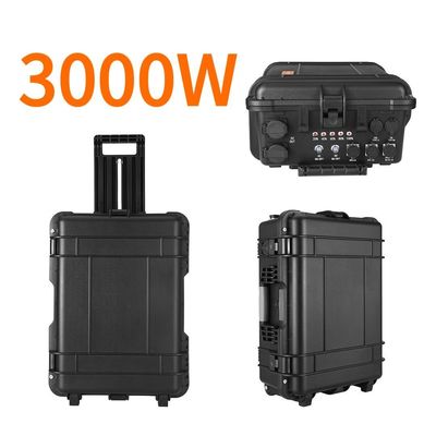 LT-30 উচ্চ ক্ষমতা 3000wh 3300W LiFePO4 ব্যাটারি ক্যাম্পিং জন্য পোর্টেবল পাওয়ার স্টেশন