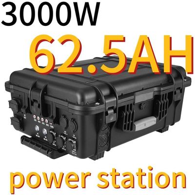 3000W62.5ah বহিরঙ্গন জরুরী শক্তি পূর্ব এশিয়ার বাজারের জন্য পোর্টেবল পাওয়ার স্টেশন