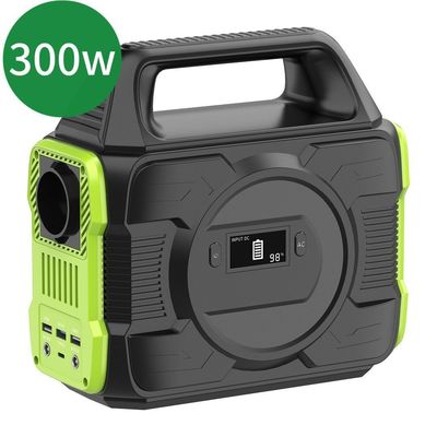 লিথিয়াম ব্যাটারি 300W 288Wh এলসিডি ডিসপ্লে সহ মাল্টি-ফাংশনাল পোর্টেবল পাওয়ার স্টেশন
