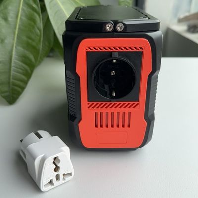 মিনি পোর্টেবল পাওয়ার স্টেশন 200W গরম কমলা কালো সঙ্গে 110/220V-50Hz/60Hz S2X-173