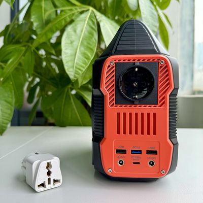300W 288wh 20Ah লিথিয়াম ব্যাটারি ব্যাকআপ সৌর বিদ্যুৎ কেন্দ্র চার্জিং সময় 5-7hour S