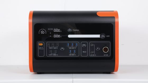 বড় ক্ষমতা বহিরঙ্গন জরুরী শক্তি স্টেশন 2200W 2048wh 40ah ইউএসবি 12W * 3 / 18W * 2 সঙ্গে