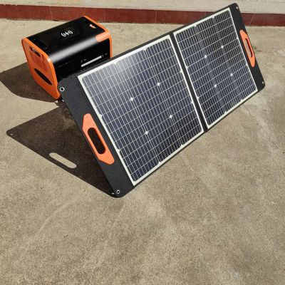 আউটডোর ক্যাম্পিং হাউসের জন্য 1500W মেইনস AT22 পোর্টেবল সৌর বিদ্যুৎ কেন্দ্র গাড়ি নৌকা