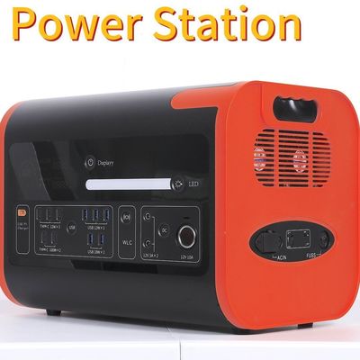 ব্যাটারি অপসারণযোগ্য হতে পারে না 2200W2048wh সৌর চার্জিং বহিরঙ্গন কার্যকলাপ মোবাইল পাওয়ার স্টেশন