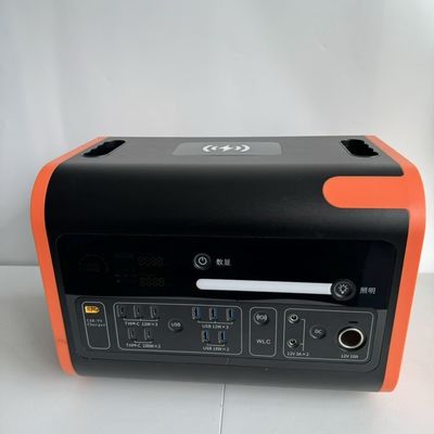 800W সৌর চার্জিং গৃহস্থালী জরুরী LiFePO4 পরিধান-প্রতিরোধী পোর্টেবল পাওয়ার স্টেশন