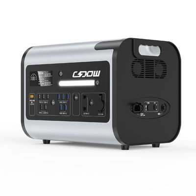 সিই Un38.3 MSDS অনুমোদিত 2000W 2200W বহনযোগ্য সৌর জেনারেটর বহিরঙ্গন ক্যাম্পিং / RV এর জন্য