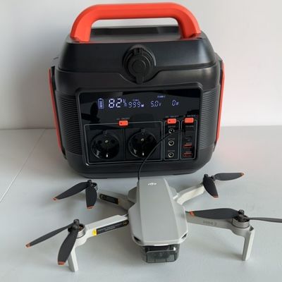 জরুরী শক্তি সরবরাহ এসি আউটপুট সকেট Aii 600W সহ বহিরঙ্গন পাওয়ার ব্যাংক জেনারেটর