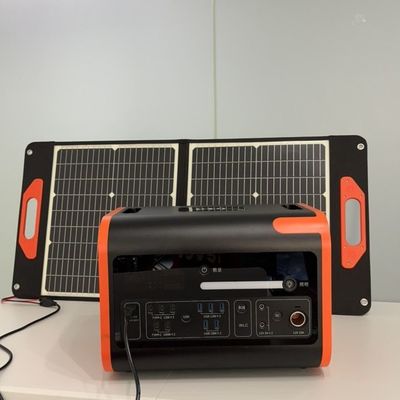 1000W মোবাইল পাওয়ার 110V 220V সৌর জেনারেটর 2200W আউটডোর ইনডোর পোর্টেবল পাওয়ার স্টেশন
