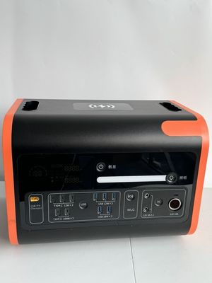800W সৌর চার্জিং আউটডোর পিকনিক পাওয়ার মোবাইল 2200W পাওয়ার স্টেশন টেপ ডিসপ্লে সহ